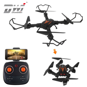 DWI Dowellin 2.4GHz 4CH Foldable RC Quadcopter with Wifi Camera